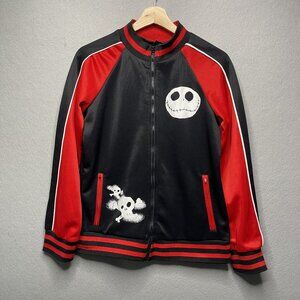 Disney Nightmare Before Christmas Full-Zip Track Jacket Womens L Hot Topic